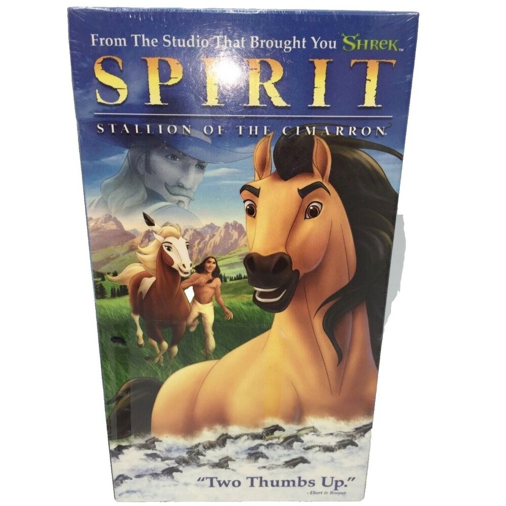 Spirit: Stallion of the Cimarron (VHS, 2002) Factory Sealed Animated Horses